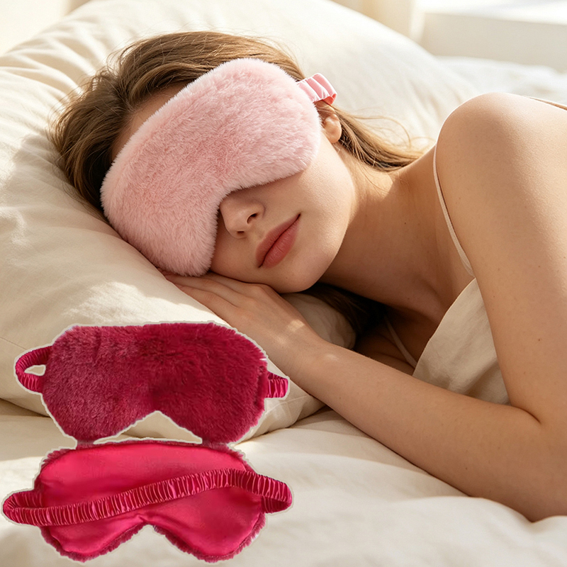 Health & Wellness Retailers - Sleeping Mask Sleeping Blindfold Soft Plush