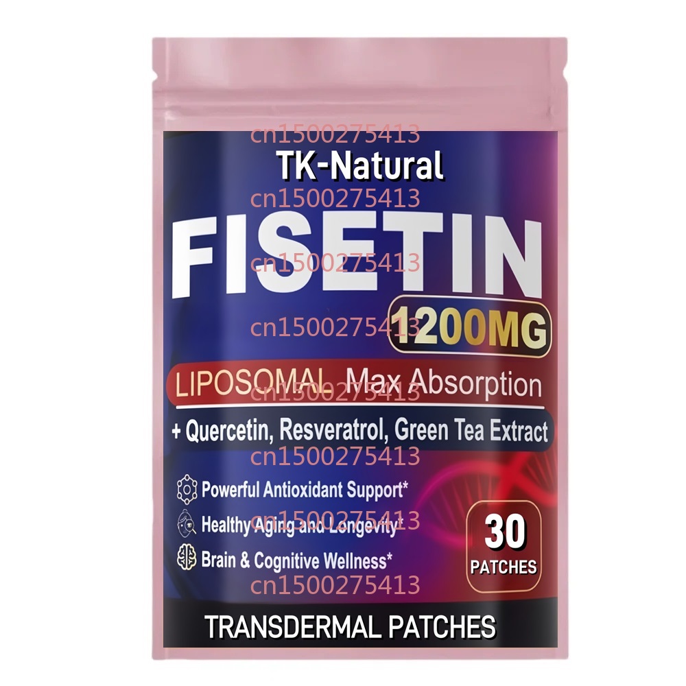 30 Patches Fisetin Transdermal - Longevity Health & Wellness Hotel ulasan dan harga
