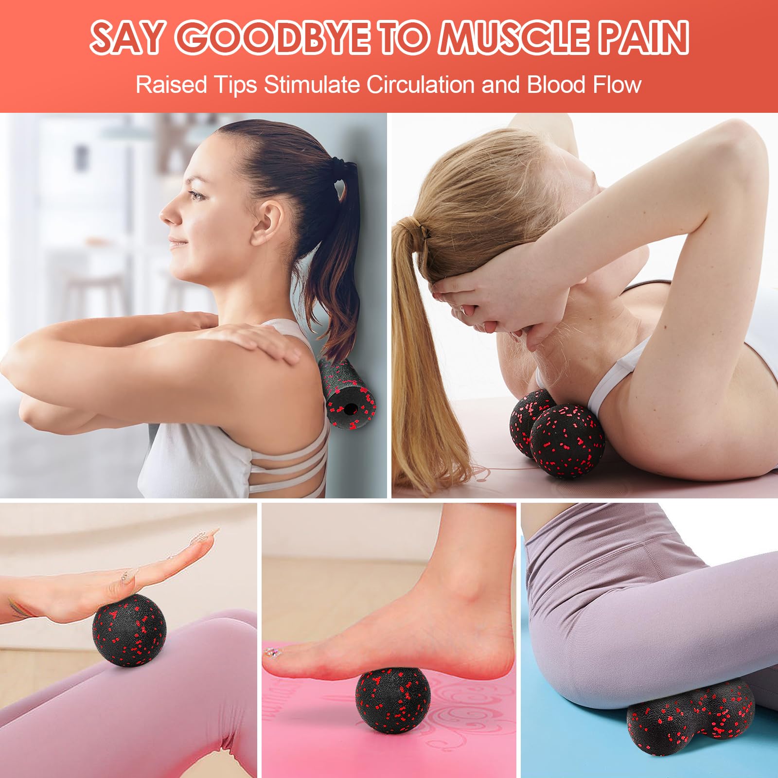 Hollow Yoga Roller Massage Pea - Health Wellness Fitness ulasan dan harga