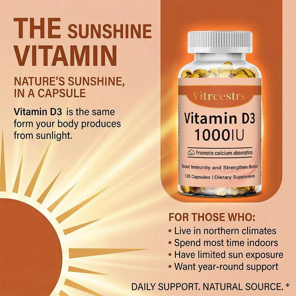 Vitamin D3 1000 IU Capsules, S - Health Wellness & Psychology ulasan dan harga