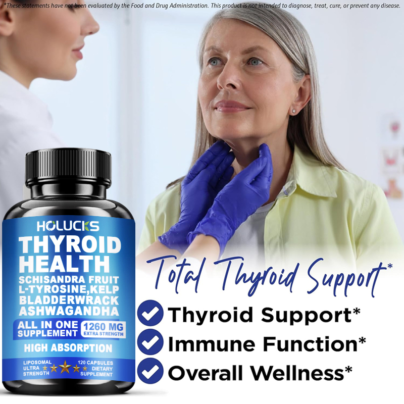 Thyroid Health Complex, Thyroi - Health Wellness & Psychology ulasan dan harga
