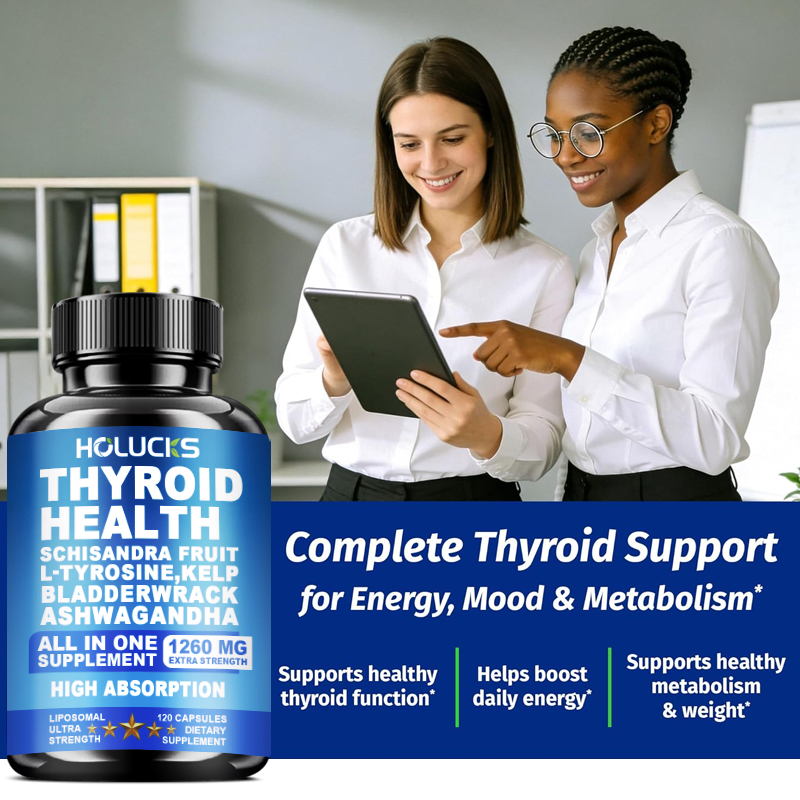 Thyroid Health Complex, Thyroi - Health Wellness & Psychology ulasan dan harga