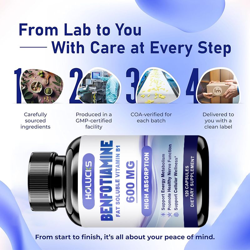 Benfotiamine Capsules, with Fa - Health Wellness & Psychology ulasan dan harga
