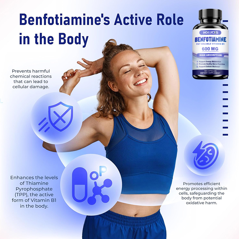 Benfotiamine Capsules, with Fa - Health Wellness & Psychology ulasan dan harga
