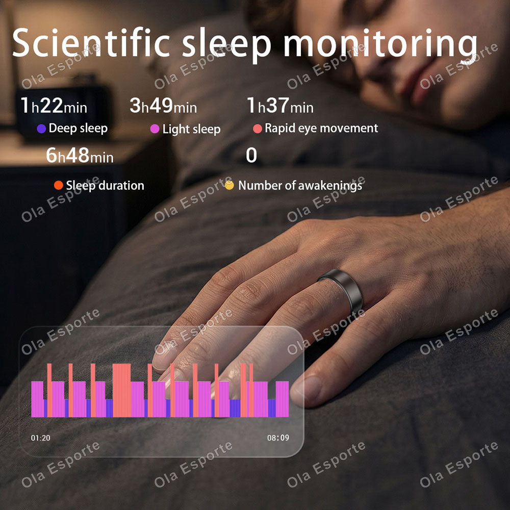 Smart Health Ring Sleep Tracke - Health Wellness Activities ulasan dan harga