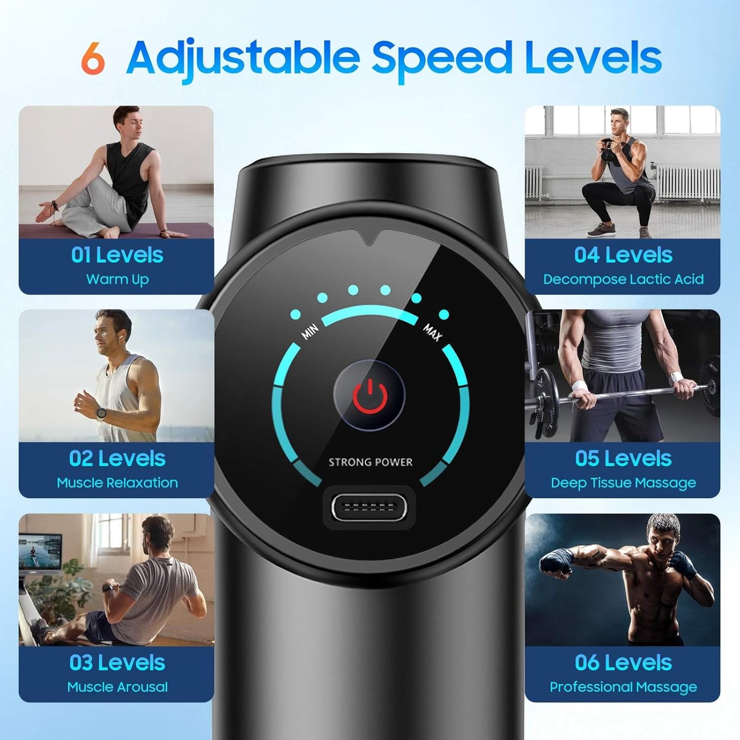 2026 New Fascia Gun Deeply Rel - Health Wellness Fitness ulasan dan harga