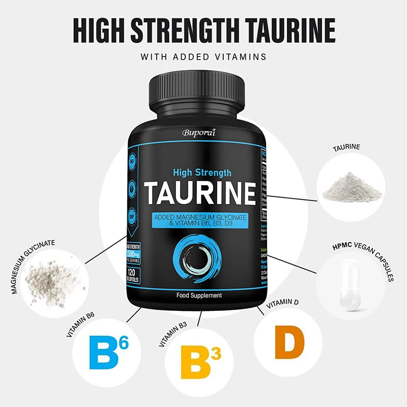 Taurine Supplement 1500mg - Be - Longevity Health & Wellness Hotel ulasan dan harga