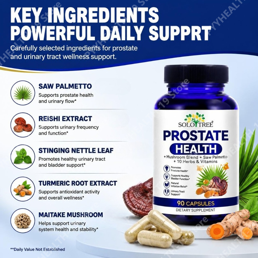 SOLO TREE Prostate Health Caps - Health Wellness & Psychology ulasan dan harga