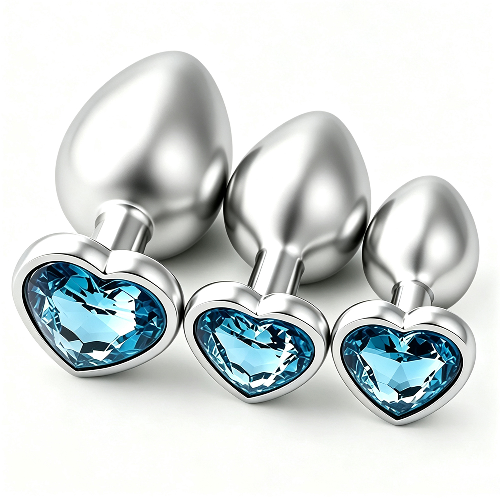 3PCS Metal Anal Plugs for Coup - Health Wellness & Psychology ulasan dan harga