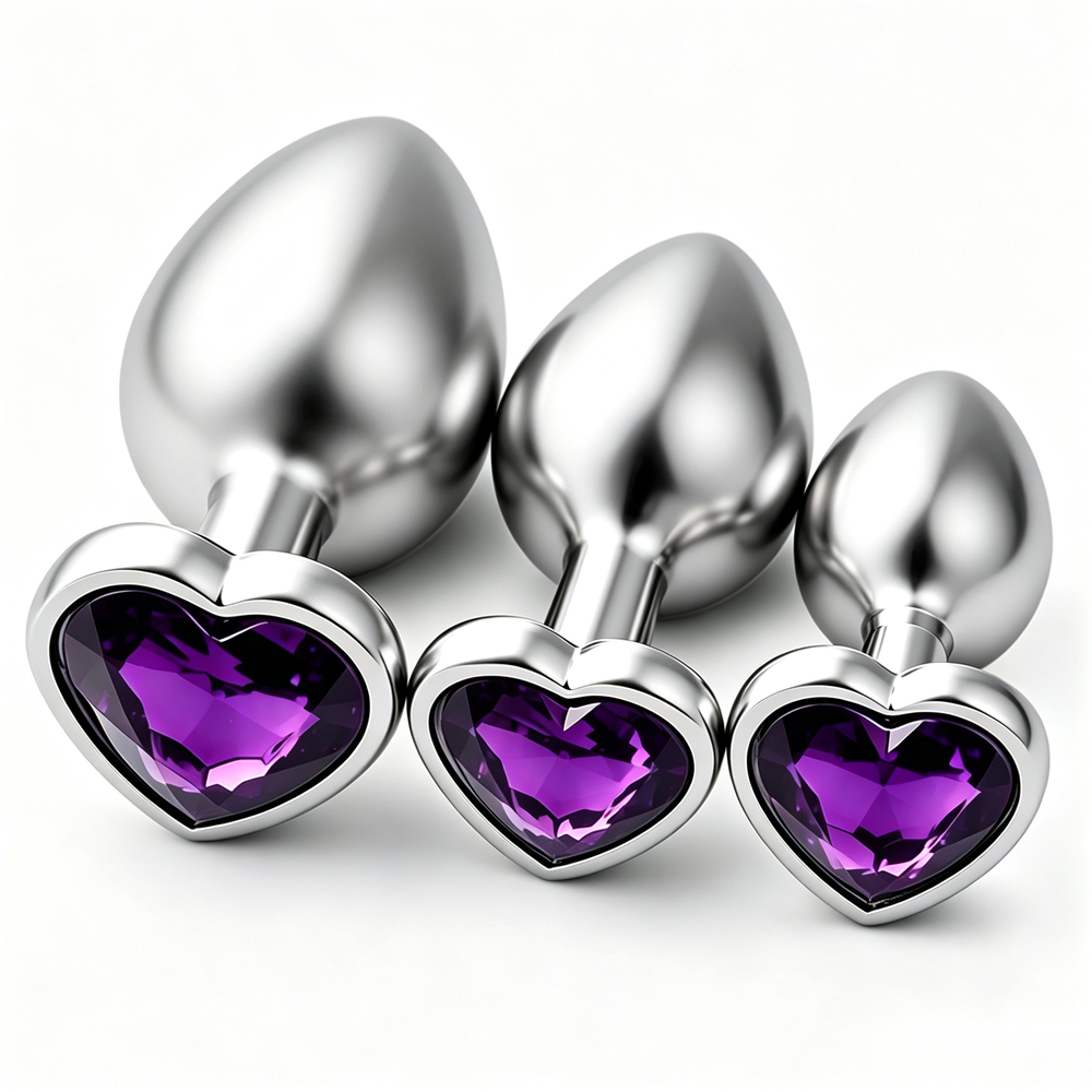 3PCS Metal Anal Plugs for Coup - Health Wellness & Psychology ulasan dan harga