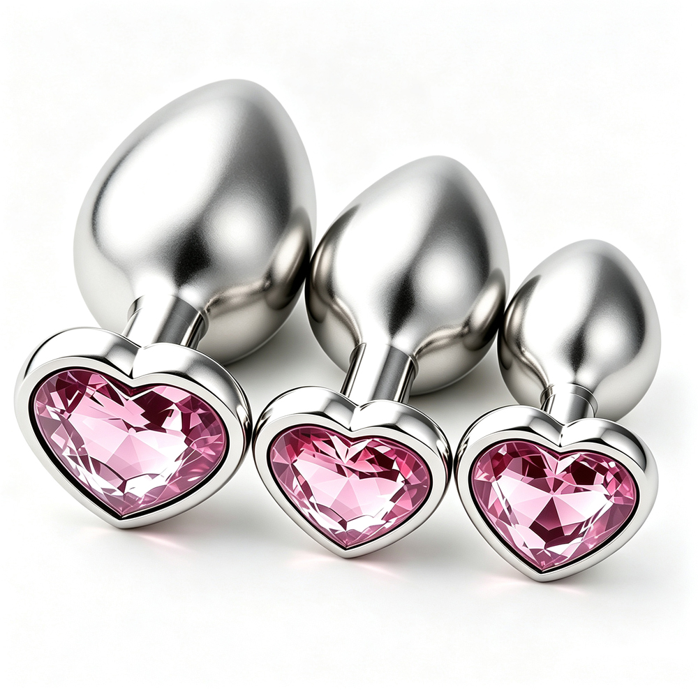 3PCS Metal Anal Plugs for Coup - Health Wellness & Psychology ulasan dan harga