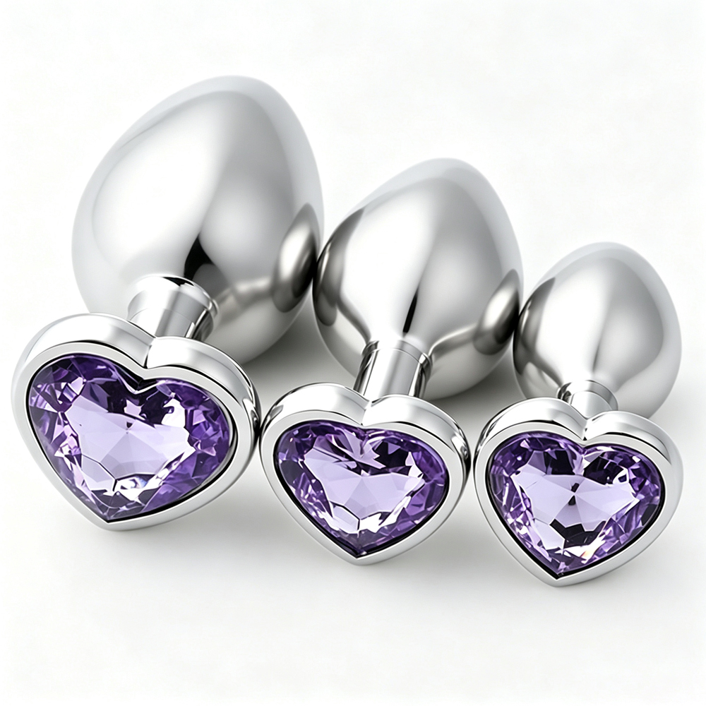 3PCS Metal Anal Plugs for Coup - Health Wellness & Psychology ulasan dan harga