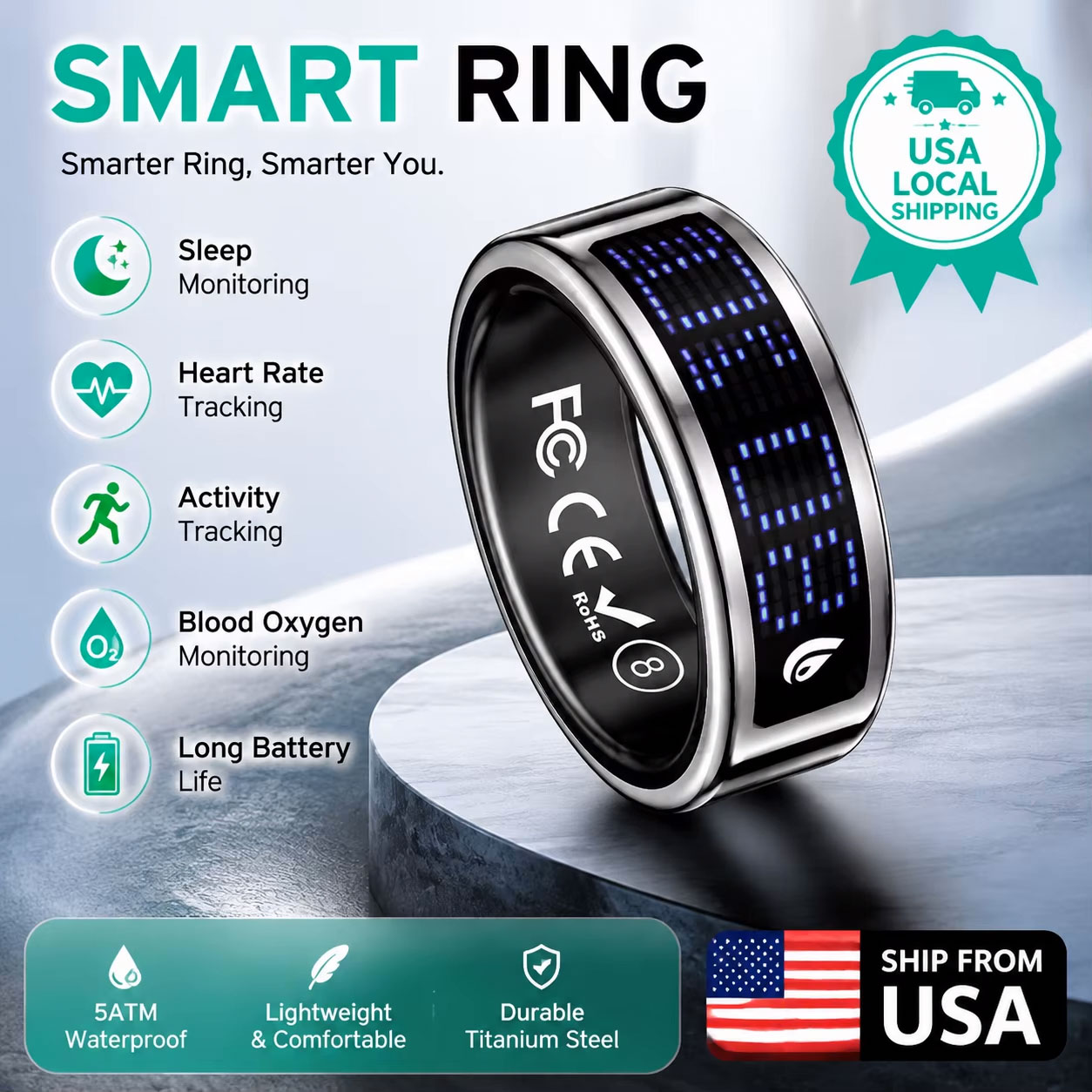 2026 New Health Smart Ring Hea - Health Wellness Activities ulasan dan harga