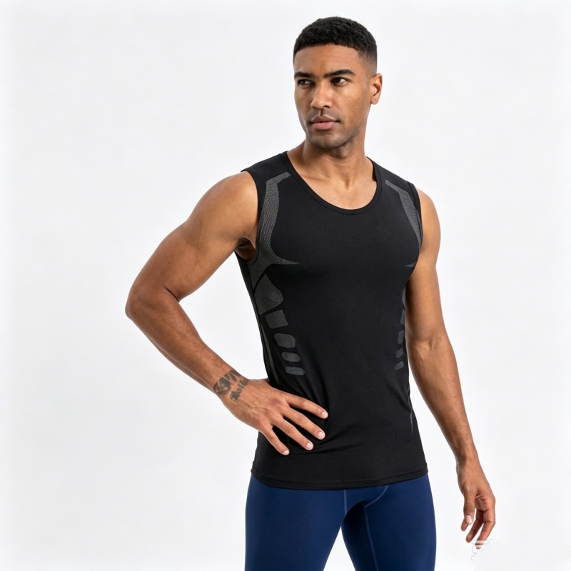 New Mans Compression Tank Top  - Health Wellness Fitness ulasan dan harga