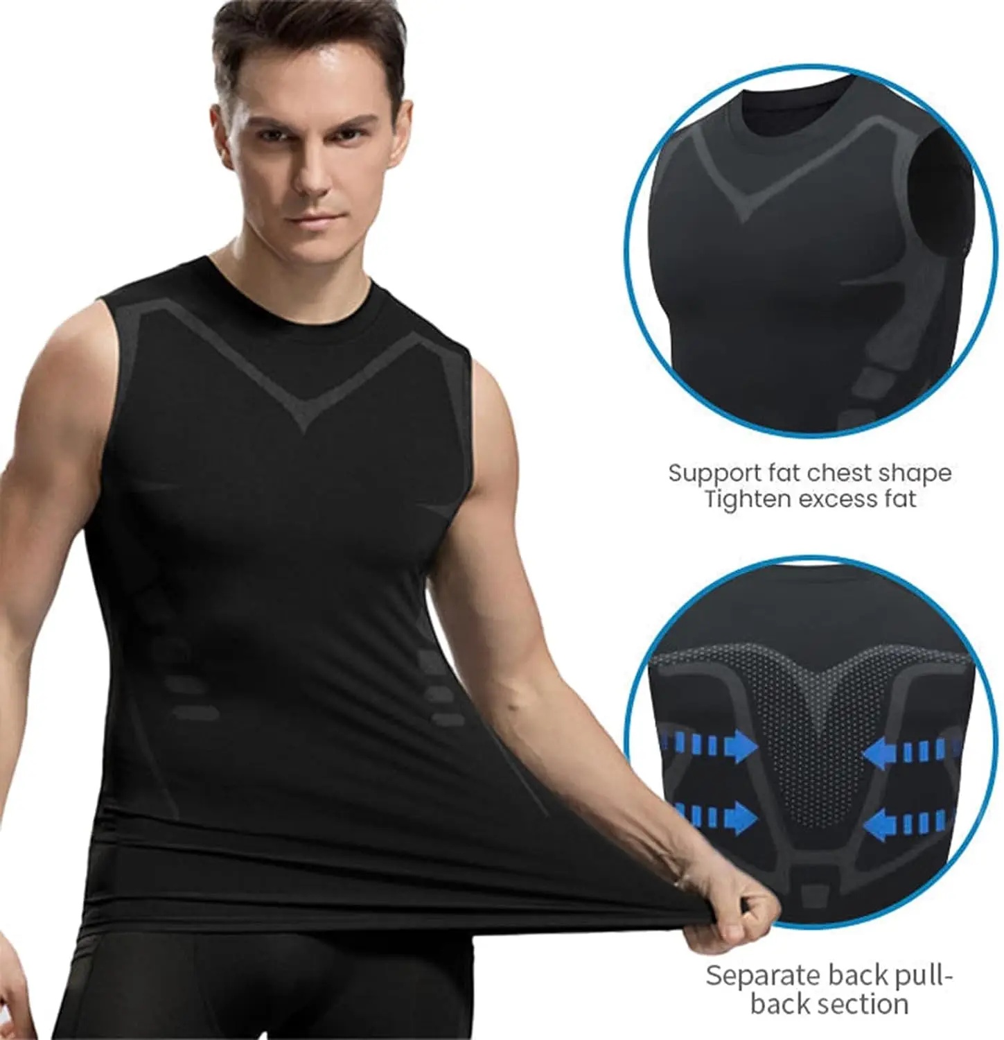 New Mans Compression Tank Top  - Health Wellness Fitness ulasan dan harga