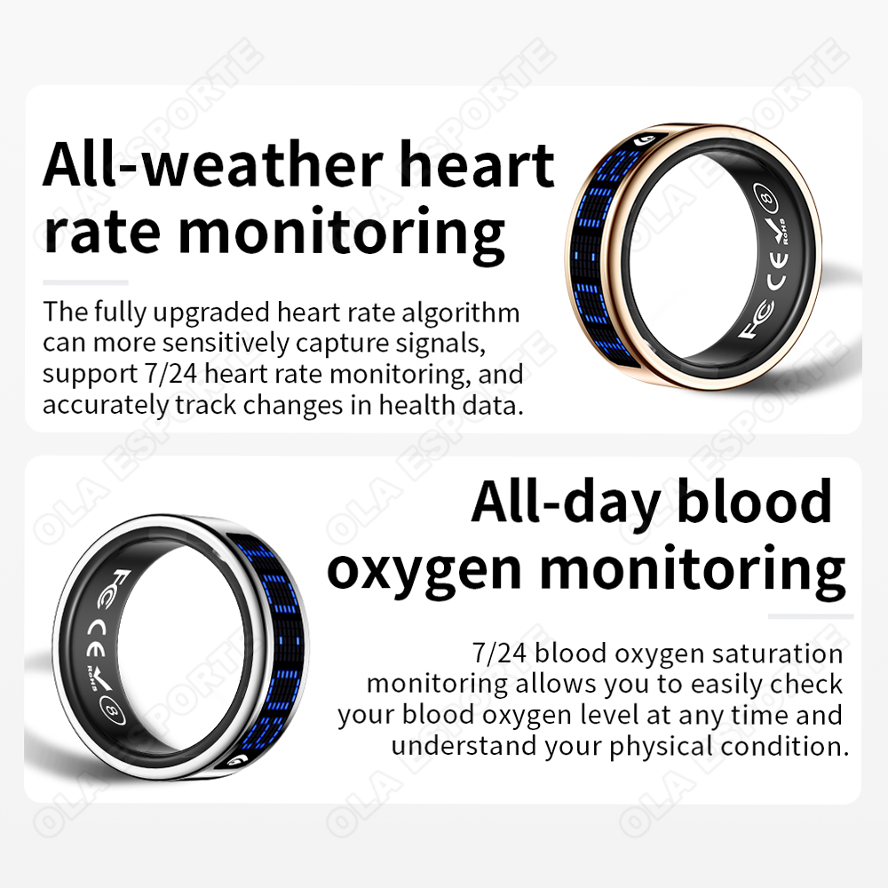 Smart Ring Sleep Tracker Heart - Health Wellness Activities ulasan dan harga