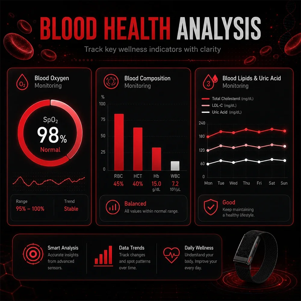 Smart Health Bracelet ECG HRV  - Health Wellness Activities ulasan dan harga