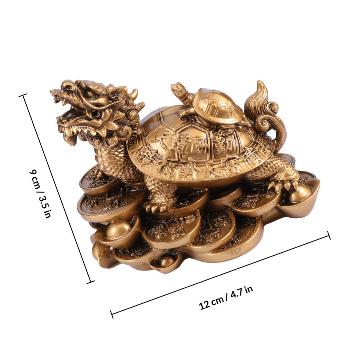 1Pcs Dragon Tortoise Resin Ado - Longevity Health & Wellness Hotel ulasan dan harga